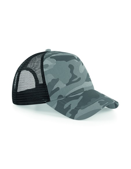 B-B694-Camo Snapback Trucker