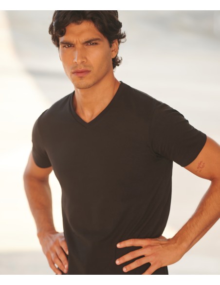 SFC-SF122-Mens Feel Good Stretch V-Neck T