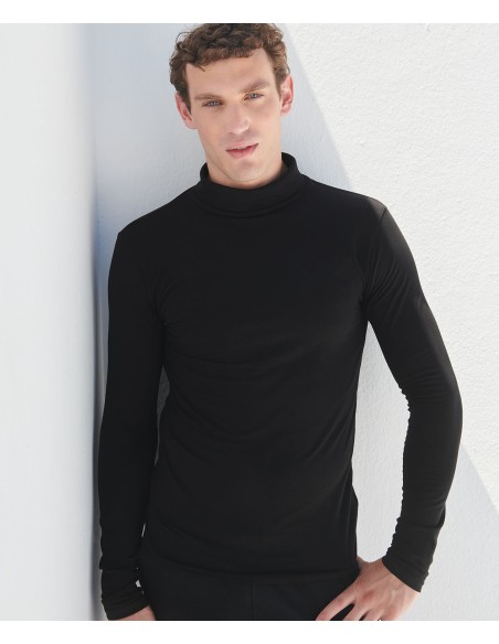 SFC-SF125-Mens Feel Good Stretch Roll Neck Top