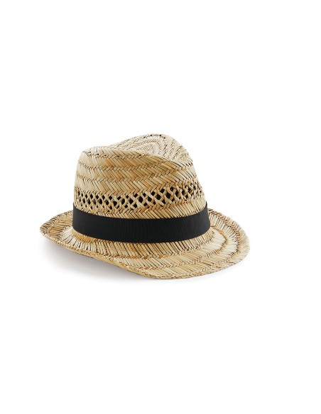 B-B730-Straw Summer Trilby