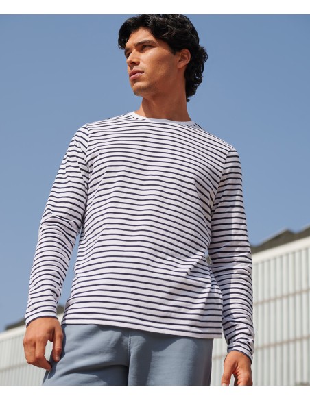 SFC-SF204-Unisex Long Sleeved Striped T