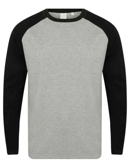 SFC-SF271-T-shirt de baseball à manches longues pour homme