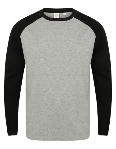 SFC-SF271-T-shirt de baseball à manches longues pour homme