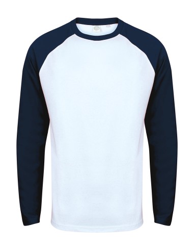 SFC-SF271-T-shirt de baseball à manches longues pour homme