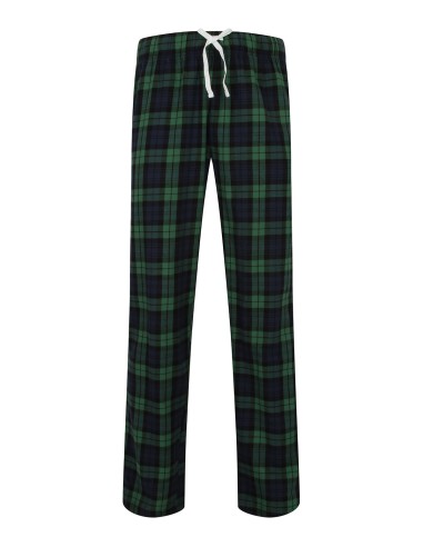 SFC-SFM83-Pantalon confort laine tartan Homme