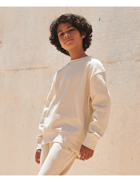 SFC-SM530-Kids' Sustainable Fashion Curved Hem Sweat