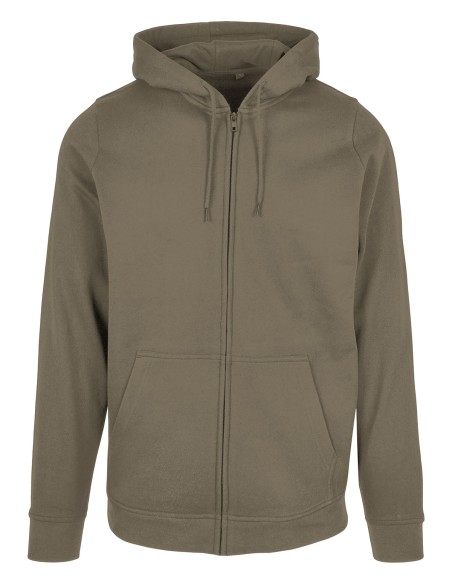 B-BB008-Basic Zip Hoody