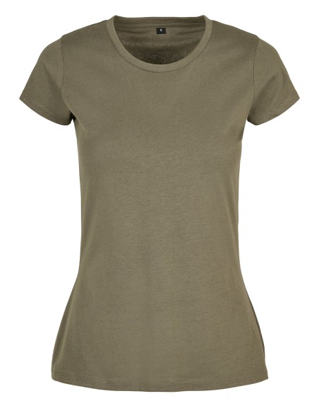 B-BB012-Ladies Basic Tee