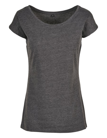 B-BB013-Ladies Wide Neck Tee