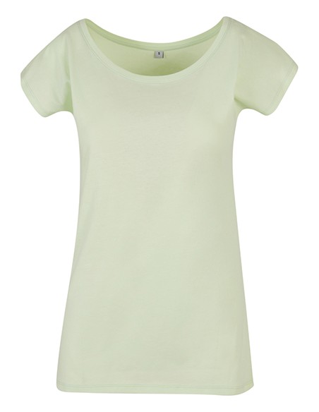 B-BB013-Ladies Wide Neck Tee