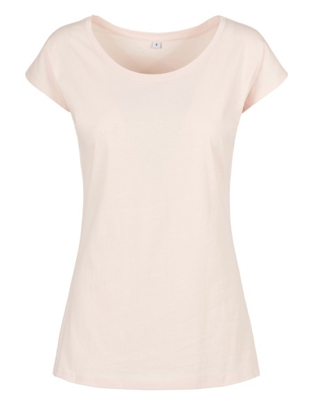 B-BB013-Ladies Wide Neck Tee