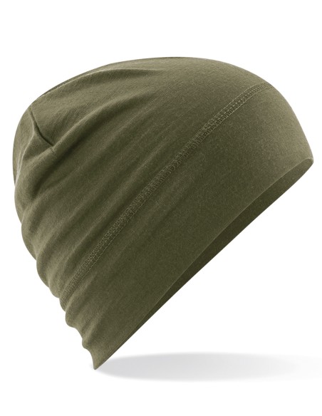 B-BC370-Bonnet en Laine Mérinos