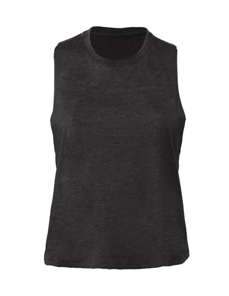 B-BE127-Débardeur crop top femme à dos nageur