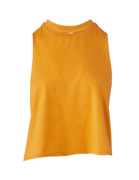 B-BE127-Débardeur crop top femme à dos nageur