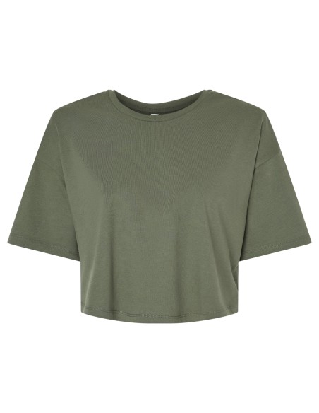 B-BE137-Women's Jersey crop tee