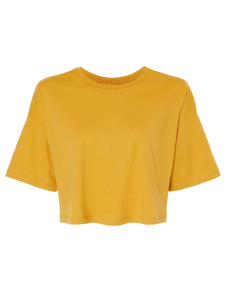 B-BE137-Women's Jersey crop tee