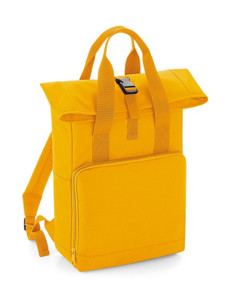 B-BG118-Twin Handle Roll-Top Backpack