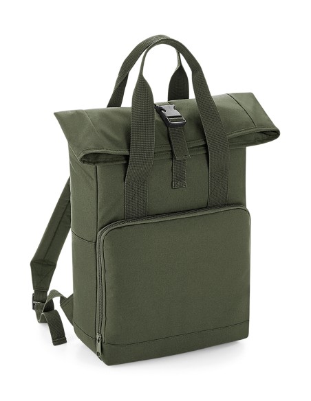 B-BG118-Twin Handle Roll-Top Backpack