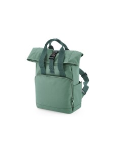 B-BG118S-Recycled Mini Twin Handle Roll-Top Backpack