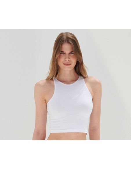 SKI-SK106-WOMEN'S CROPPED TOP