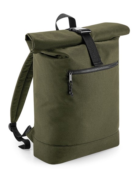 B-BG286-Recycled Roll-Top Backpack