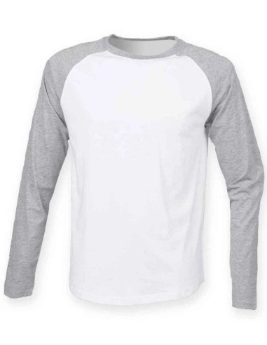 SFC-SF271-T-shirt de baseball à manches longues pour homme