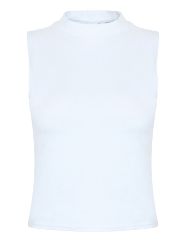 SFC-SK170-Womens High Neck Crop Vest