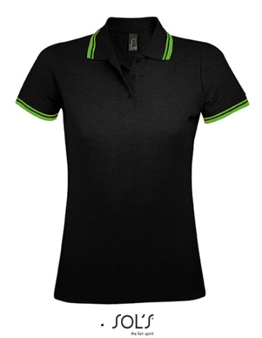SOL-00578-Womens Polo Shirt Pasadena