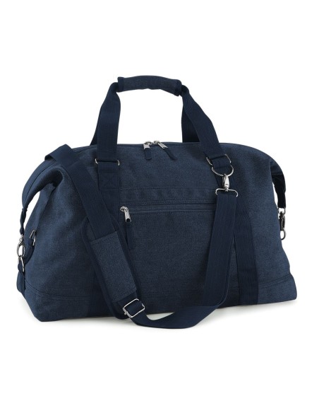 B-BG650-Vintage Canvas Weekender