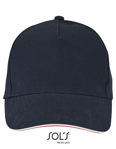 SOL-02116-Unisex Contrast Three-Colour Cap Longchamp