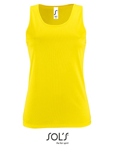 SOL-02117-Womens Sports Tank Top Sporty
