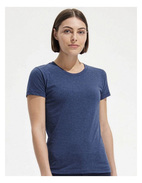 SOL-02758-Womens Round Neck Fitted T-Shirt Regent