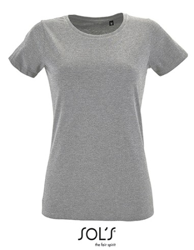 SOL-02758-Womens Round Neck Fitted T-Shirt Regent