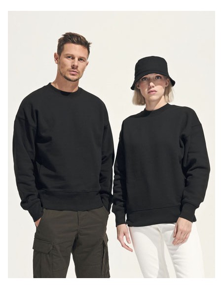 SOL-04043-Unisex Round-Neck Sweatshirt Authentic
