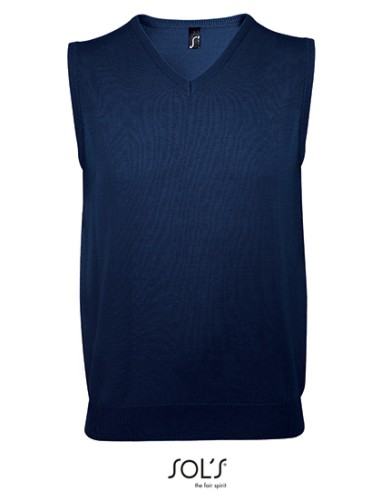 SOL-00591-Unisex Sleeveless Sweater Gentlemen