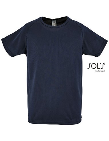 SOL-01166-Kids Raglan Sleeved T-Shirt Sporty