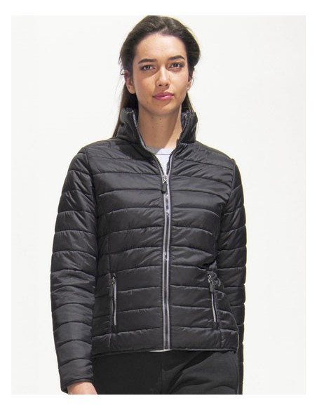 SOL-01170-Womens Light Padded Jacket Ride