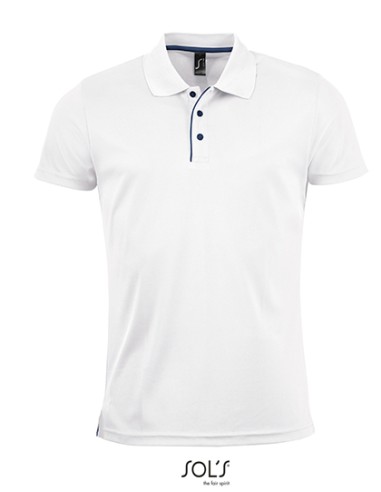 SOL-01180-Mens Sports Polo Shirt Performer