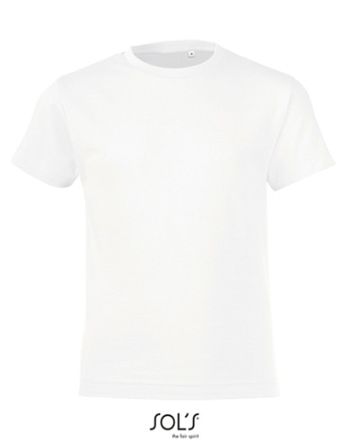 SOL-01183-Kids Round Collar T-Shirt Regent Fit