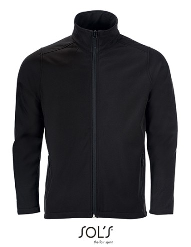 SOL-01195-Mens Softshell Zip Jacket Race