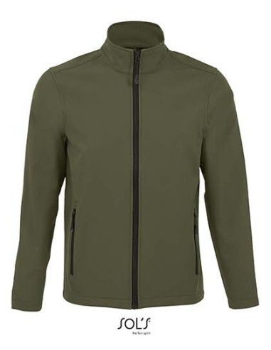 SOL-01195-Mens Softshell Zip Jacket Race