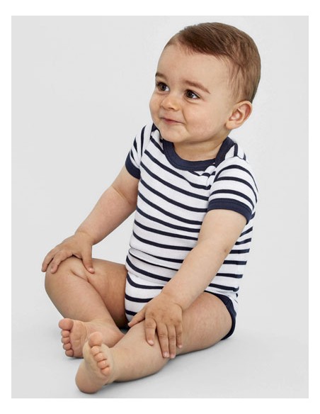 SOL-01401-Baby Striped Bodysuit Miles