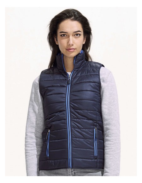 SOL-01437-Womens Lightweight Bodywarmer Wave