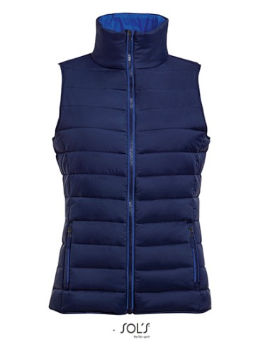 SOL-01437-Womens Lightweight Bodywarmer Wave