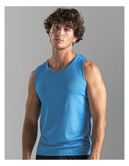 SOL-02073-Mens Sports Tank Top Sporty
