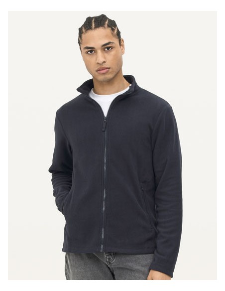 SOL-02093-Mens Plain Fleece Jacket Norman