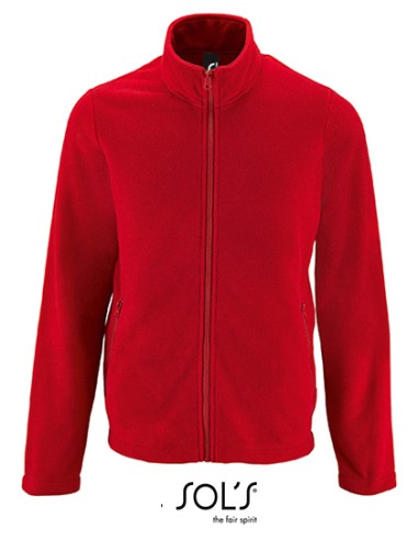 SOL-02093-Mens Plain Fleece Jacket Norman