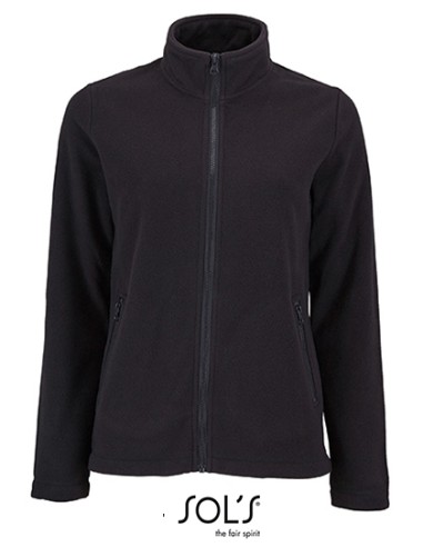 SOL-02094-Womens Plain Fleece Jacket Norman