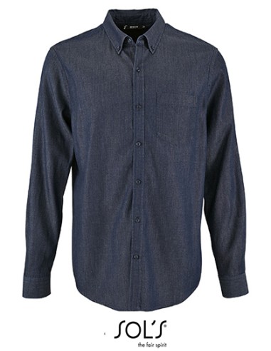 SOL-02100-Mens Denim Shirt Barry