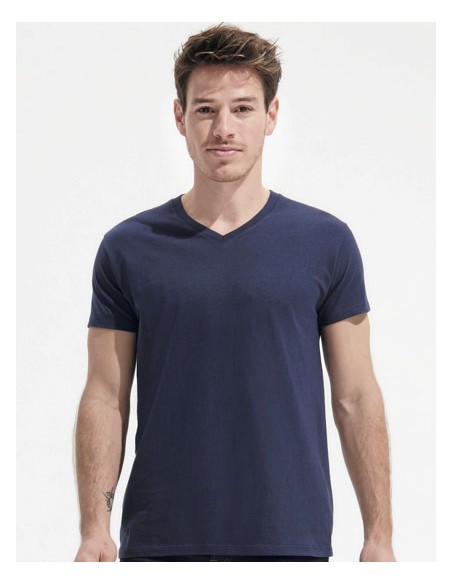 SOL-02940-Mens Imperial V-Neck T-Shirt